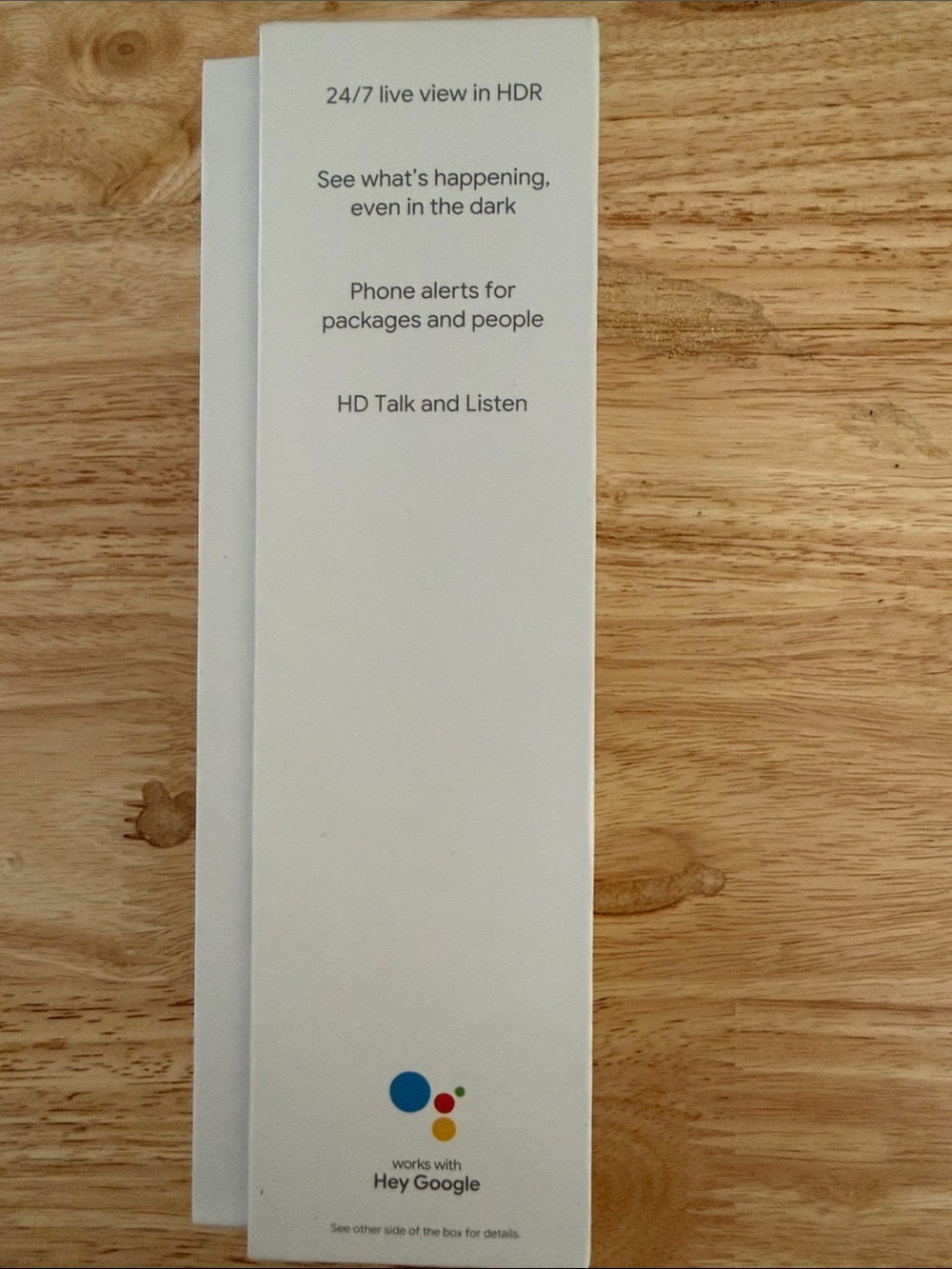 google Nest Doorbell - White with Black Camera Face - Picture 4 of 6
